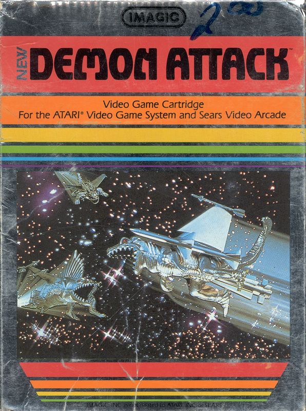 Demon Attack box art for Intellivision